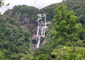 Beutiful waterfalls at Udzungwa