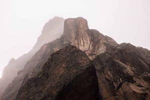 Kilimanjaro Mountain rock