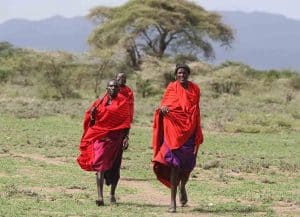 Masai in Ngorongoro